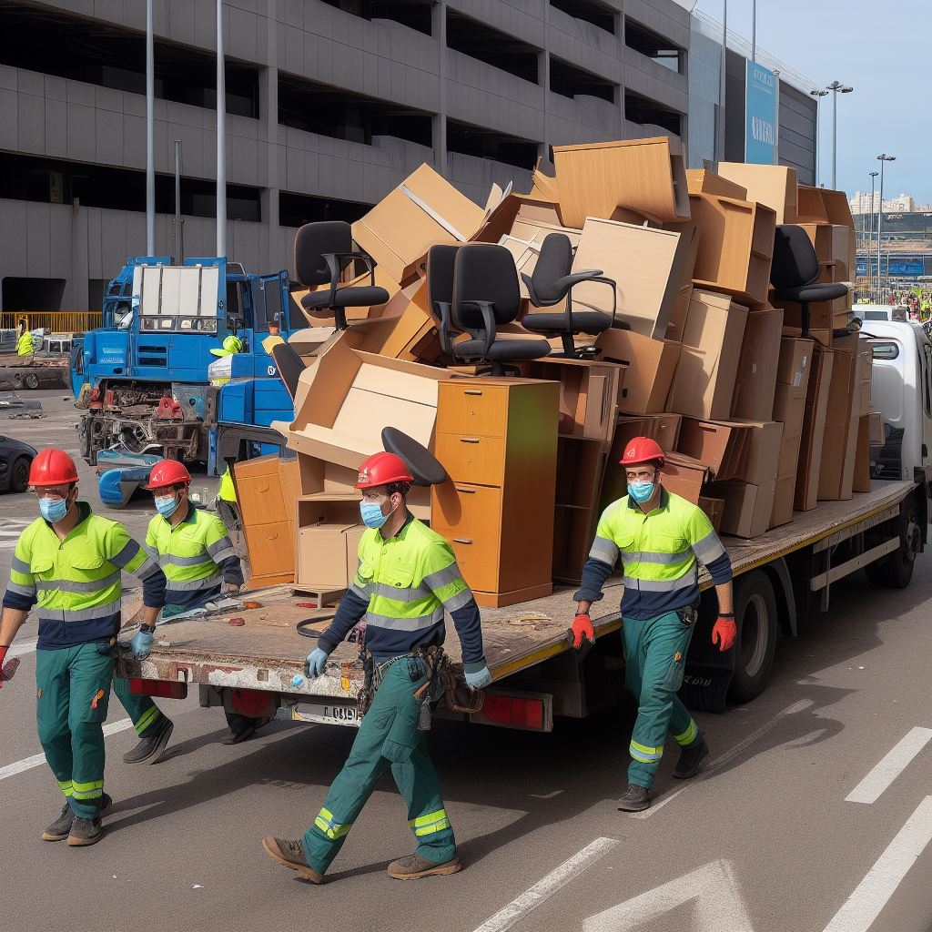 Desalojo y limpieza de espacios de trabajo en Masquefa